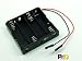 Produktbild ADAPTER Batterie / Battery Sockel / Socket 4 x AA (R6) - BREADBOARD Steckbrett Stecker Dupont Arduino kompatibel compatible #A1263