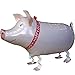 Produktbild Airwalker GLÜCKSSCHWEIN XXL 65cm, Luftballon Tier + PORTOFREI mgl + Geschenkkarte + Helium & Ballongas geeignet. High Quality Premium Ballons vom Luftballonprofi & deutschen Heliumballon Experten. Luftballon Geschenk und tolle Luftballondeko für Kinder und Erwachsene