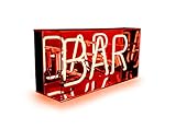 Beleucht-Bar Neon-Leuchte Leuchtobjekt Leuchtreklame Bar Acryl