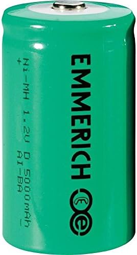 Emmerich Rechargeable size D battery x1 NiMH 5000 mAh 1.2 V