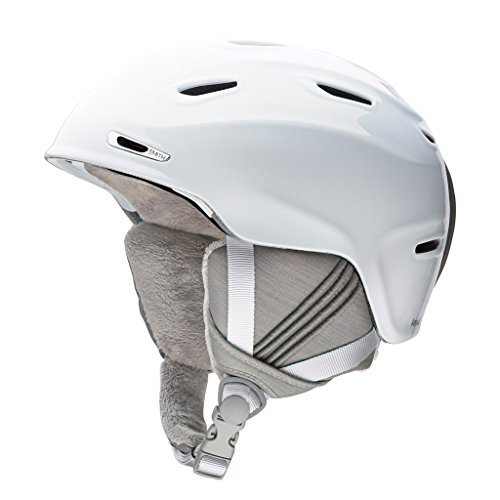 Smith Arrival Casco de Esquí, Mujeres, Blanco, M/55-59 - Smith