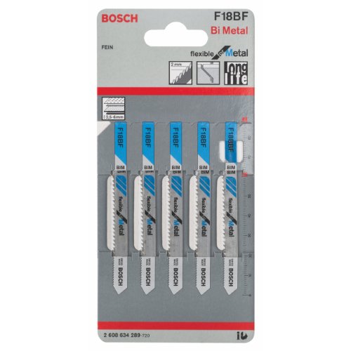 Bosch Zubehör 2608634289 Stichsägeblatt F 18 BF