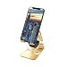 Produktbild Nintendo Switch Stand, YaYuu Faltbar Aluminum Ständer Verstellbar Docking Station für Nintendo Switch Games, iPhone, iPad und Tablets (Gold)