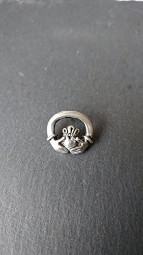 Claddagh Brooch pin, Valentines gift, handmade in Scotland by SJH Designs