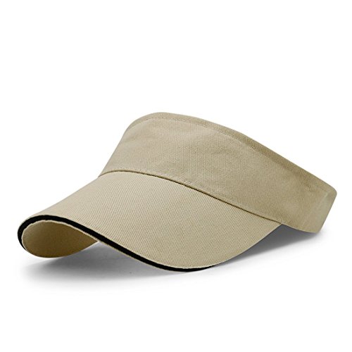 LAOWWO Casquette à Visière Soleil Tennis Golf Sport Réglable Courir Chapeau en Plein Air Loisirs Hommes Femmes pour Eté