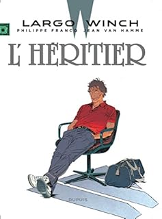 jaquette livre Largo Winch - tome 1 - L'Héritier (grand format)