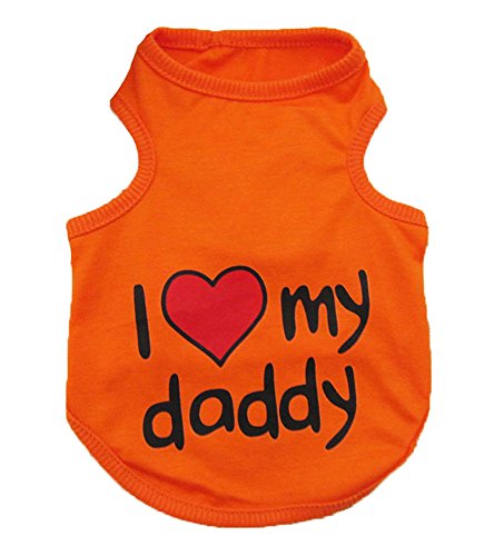 niceEshopTM-Cute-I-Love-Daddy-Printed-Small-Pet-Dog-T-Shirt-Vest-Puppy-Apparel-Clothes