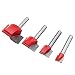 Produktbild EsportsMJJ 4 St. 10/15/22/30Mm Router Bit Surface Hobeln Bodenreinigung Holz Fräsen Cnc Router Bit