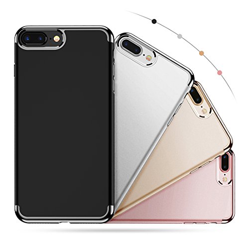 Funda iPhone 7 Plus HUMIXX Cubierta 360 Grados Funda Completa
Resistente Anti-rasgu os Antihuellas Externa Rigida y Silicona Interior
Carcasa para Apple Iphone 7 Plus Armor Series negro