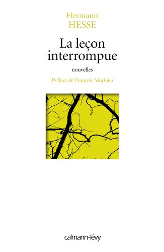 couverture de : La le&ccedil;on interrompue