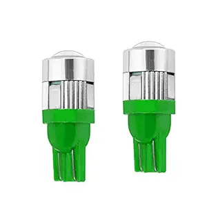 AllExtreme EXT105G Universal T10 LED Parking Light 5 SMD Super Bright Interior Pilot License Plate Dome Indicator Lamp Bulb for Car Bike and Motorcycle (3W, Green, 2 PCS)