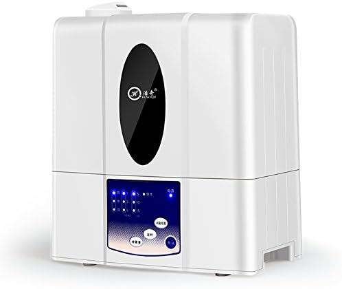 YIXIN Air Humidifier Plastic Timing Disinfection and Sterilization Waterproof Mute Aroma Humidification Intermittent Spray 6.5L Large Capacity White 28 * 14 * 30cm