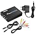 Produktbild HDMI Konverter Adapter, AV RCA R/L Audio Vdieo + S-VIDEO zu HDMI Konverter Adapter 1080P RCA S-Video Kabel(2#)
