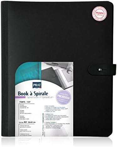 PRAT Pampa A3 Spiral, portrait 10 polyester sleeves