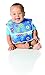 Hippychick SuperBibs Boys Transport Fire Engine, Gears and Construction - Pack of 3