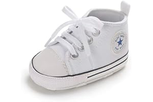 SEHFUPOYE Bambino Ragazze Ragazzi Scarpe da Ginnastica Scarpe Bambino Tela Primo Camminare Scarpe