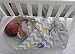 The Gorgeous 1 Baby swaddle blanket 0-4 months (Elephant, Grey)
