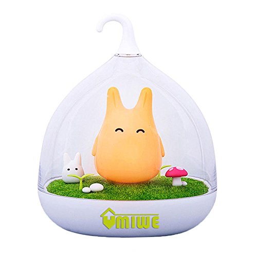 niceEshop(TM) Baby Night Light Touch Sensor USB Charging LED Nursery Night Lamp for Children(Orange)