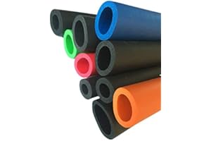 NA 1M Lagging Tubo de aislamiento térmico Fitness Mango Esponja Anti-colisión aislamiento espuma tubo envoltura