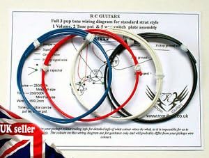 Stratocaster Wire Up Kit Re Wiring Kit With Diagram