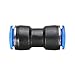 Produktbild 5pcs 6mm Pneumatische Gerader Stecker Push In Beschlag Luft / Wasserschlauch Rohr