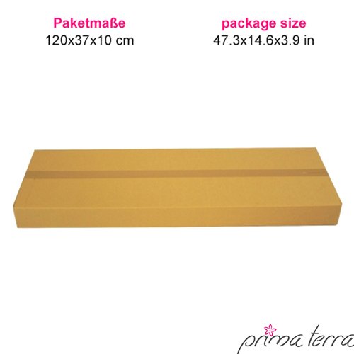 prima terra Regal-Bausatz Edelrost. Höhe 118cm, Breite 38cm, Tiefe 35cm - 2