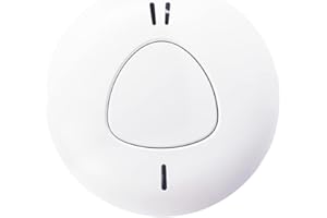 Détecteur de fumée connecté WSD301 Compatible avec la Centrale Tactile Daewoo Security AM301, détection de fumée au Sein de Votre Domicile