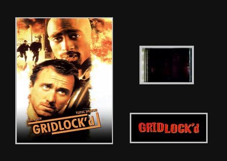 Gridlock'd (1997) 35mm Mounted Movie Film Cell