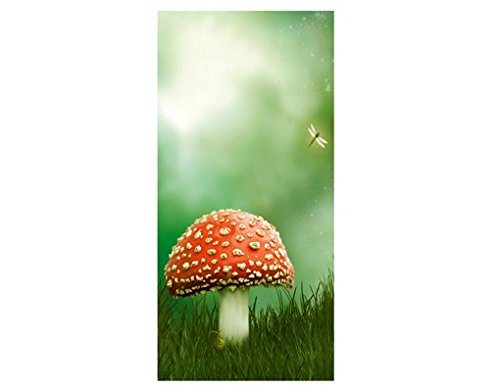 Türtapete Papiertapete Wald No.29 ‚IT’S MAGIC‘ 100x210cm Foto Tapeten Märchen , Größe:210cm x 100cm - 2