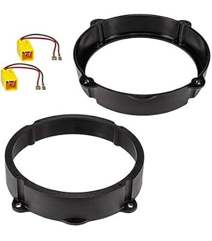 Tomzz Audio 2814-005 Anneaux Adaptateurs Haut-parleurs Fiat Stilo Bravo - 165mm