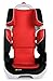 Hauck Bodyguard Group 2/3 Car Seat - Black/Red