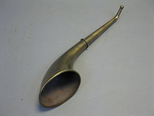 Messing Stethoskop Hörrohr Hearing Pipe Hörmaschine Hörverstärker 36cm Antikstil