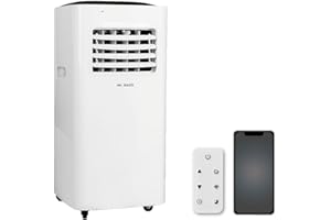 Mc HAUS Artic-160 - Aire Acondicionado Portátil 3 en 1, Refrigeración, Ventilación y Deshumidificador, Control WiFi APP, Bajo Consumo, Para Hogar/Oficina