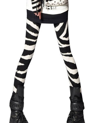Move&Moving(TM) Ladies Chic Elastic Waist Full Length Summer Leggings