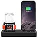 Produktbild DINTO Ladestation für Apple Watch Airpods iPhone, 3in1 Prämie Silikon AirPods Stand Ladedocks Halter für iPhone XS/XS MAX/XR/X/8 plus/8/7 plus/7/6s plus/6/5, Apple Watch Serie 4 3 2 1, AirPods