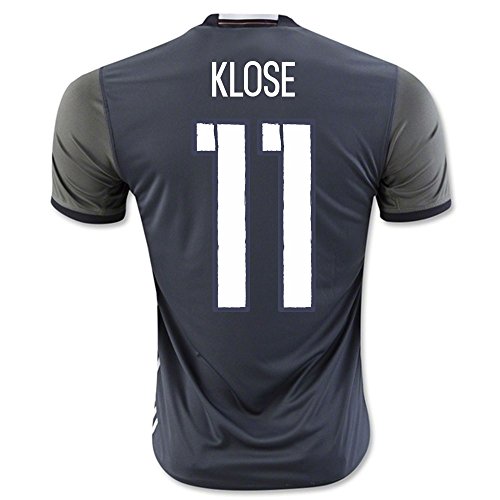 adidas Herren UEFA EURO 2016 DFB Auswärtstrikot Replica (Klose 11, L)
