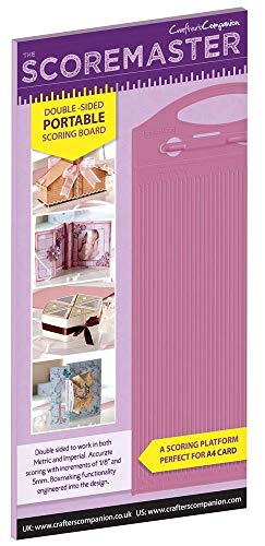 Crafters Companion Crafter's Companion The Scoremaster Scheda di Punteggio Viola, Score Master Board, 42 x 22.3 x 1.2 cm