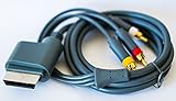 av cable xbox 360 slim Gebaut in Konverter - Play neue HDMI-Geräte auf älteren Fernseher/Anzeige - im Gegensatz zu anderen HDMI zu RCA Kabel this one verfügt über ein eingebautes Konverter - spart Geld, da die Notwendigkeit für zusätzliche Komponenten, RCA, AV und Composite sind die gleichen