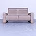 Produktbild Himolla Designer Sofa Beige Leder Zweisitzer Longlife Couch Echtleder Modern #4475 Top Zustand
