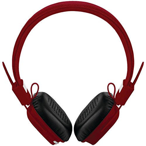 Outdoor Tech Privates Diadema Binaural Alámbrico/Inalámbrico Rojo - Auriculares (Inalámbrico y alámbrico, Diadema, Binaural, Supraaural, 20-20000 Hz, Rojo)