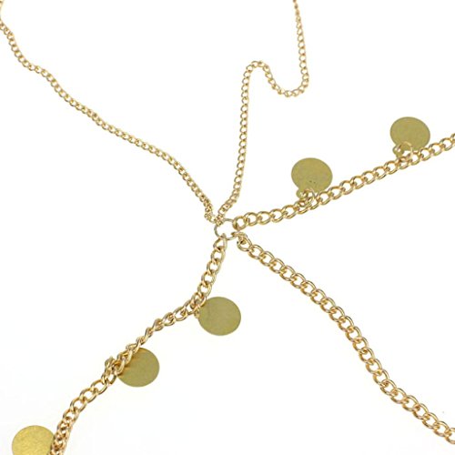 DDLBiz® Fashion Metal Head Kette Schmuckkette Stirnband Kopfstück-Haar-Band - 5