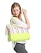 Skinly Women's Diaper Shoulder Bag Vertical Stripe 3Pcs Green