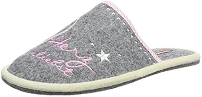 Adelheid Women's Herzallerliebst Pailette Filzpantoffel Unlined slippers