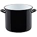 Produktbild Riess - Topf mt Bördel - Emailletopf - Riesen - Schwarz - Ø 20cm - 4 Liter