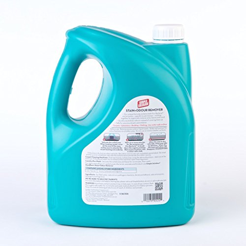 Simple Solution Stain and Odour Remover for Dogs, 4 Litre