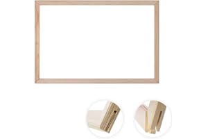 ANEWSERA Wooden Frame Canvas Stretcher Bars 40x50 cm/16x20 inch, DIY Frames for Paint by Numbers Canvas Paintings, DIY Frame Kit for Diamond Painting Cross Stitch Easy to Assemble (40x50 cm/16x20 inch)