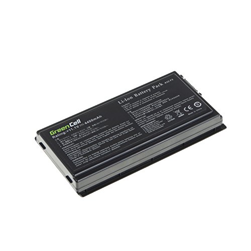 Green Cell® Standard Serie A32-F5 Laptop Akku für Asus F5 F5GL F5M F5N F5R F5RL F5SL F5V F5Z X50 X50GL X50N X50R X50RL X50SL X50V X50Z (6 Zellen 4400mAh 11.1V Schwarz) - 2