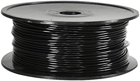3D Printer 3mm Filament 1KG Spool PLA for Makerbot Reprap Printrbot (Black)
