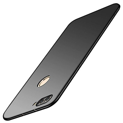 SMTR Huawei P Smart Custodia, Ultra Sottile PC Back Case Protettiva Custodia per Huawei P Smart Smartphone -Nero