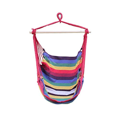 Preisvergleich Produktbild Viktion Schaukel Hängematte Kinder Schaukelsitz Hängesessel Aufhängung Hängestuhl Hängeschaukel für 2 Personen (Bunt)